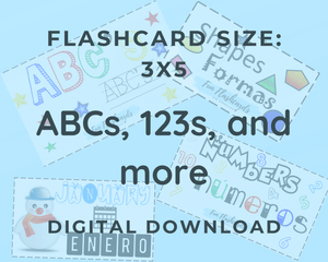 3X5 Flashcards | FUN FLASHCARDS CO